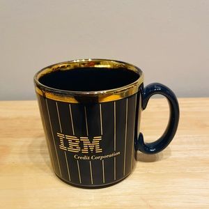 Vintage IBM Credit Corporation Coffee Tea Mug